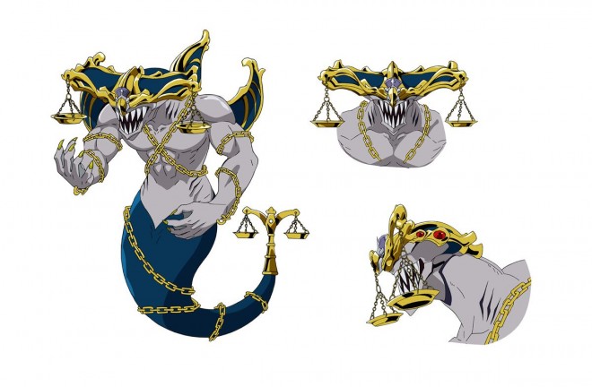 Official announcement visual for the Undead Unluck Winter Arc airing on December 25, featuring new characters Terror and Balance from the series.