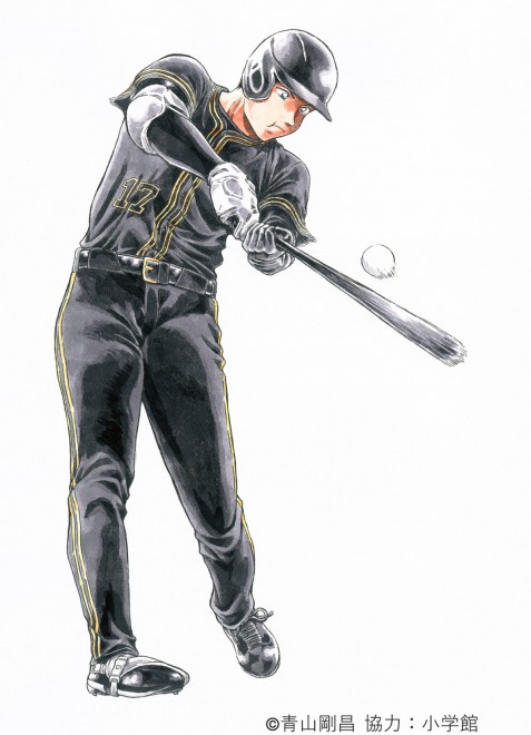 Illustration of Shohei Ohtani Drawn by Gosho Aoyama
