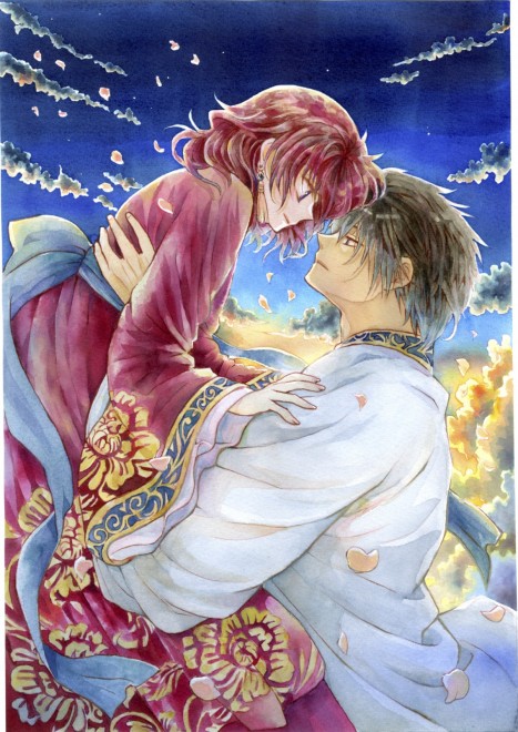 Yona of the Dawn 16-piece replica illustration set 