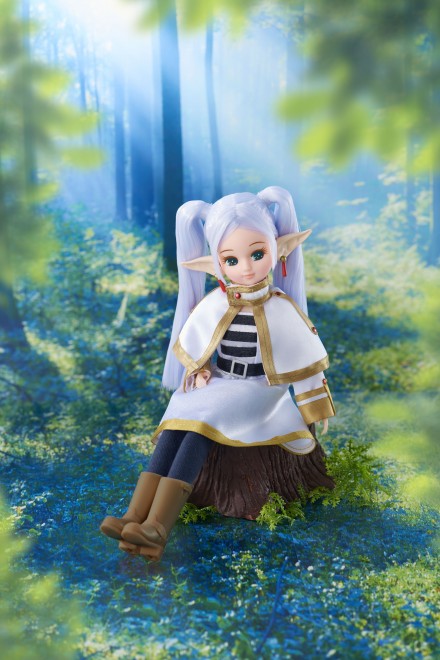 Frieren Licca-chan Doll from Frieren: Beyond Journey’s End, featuring a patented ear part and detailed costume design.