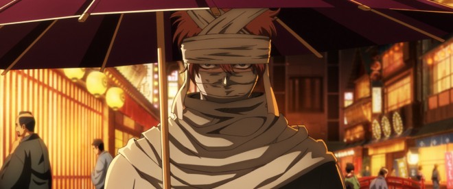 Scene cut from New Theatrical Edition Gintama Yoshiwara in Flames