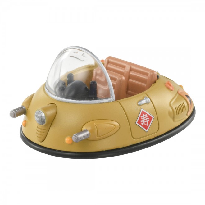 Takara Tomy’s third Dream Tomica Dragon Ball series featuring Ox-King’s Car and Frieza’s Small Pod die-cast mini cars.