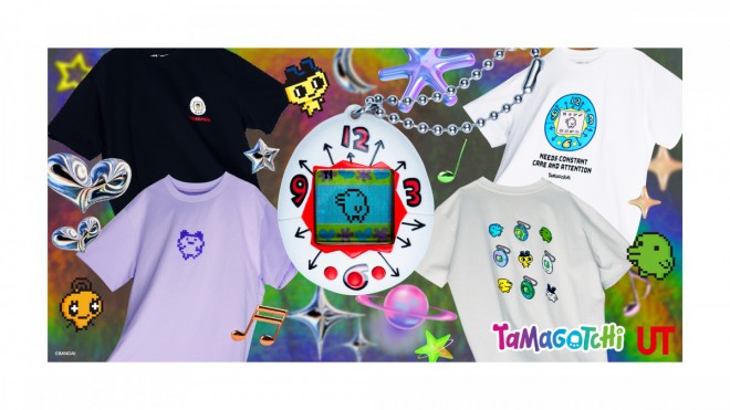 UNIQLO Launches Tamagotchi Collaboration with Four Women's UT