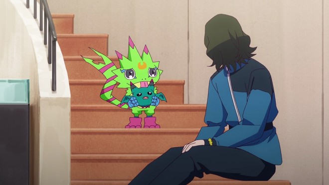 Scene cut from DIGIMON BEATBREAK