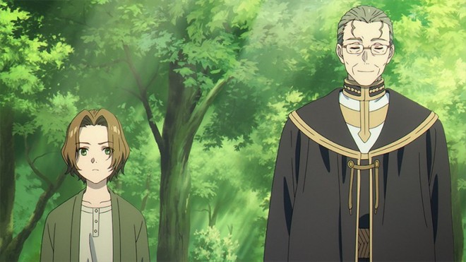 As a boy, Sein is nicknamed “Goatee Priest” by Heiter