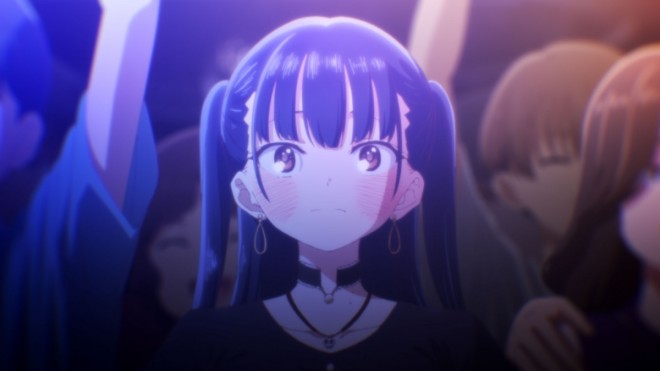 New scene still from the theatrical anime film The Dangers in My Heart.