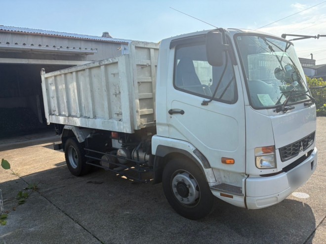 A truck driven by Shoki Nagoya