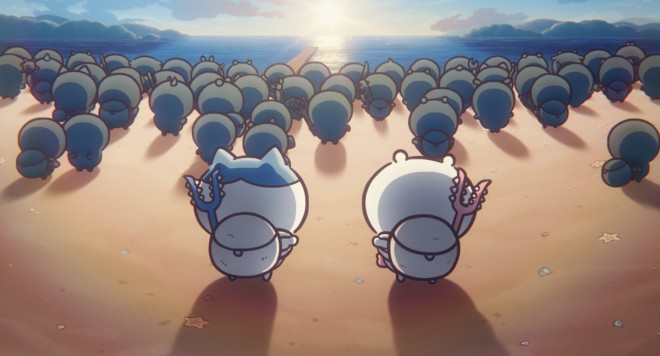 Chiikawa the Movie: The Secret of Mermaid Island scene still