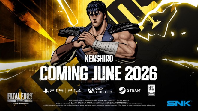 Kenshiro joins the Fatal Fury collaboration for Fist of the North Star
