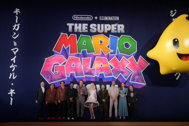 Super Mario Galaxy Movie Premieres in Kyoto
