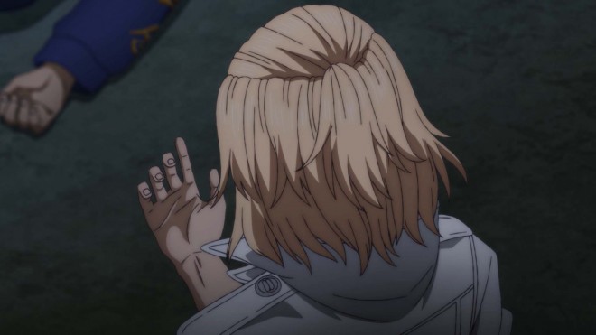 Scene cut from Tokyo Revengers: Three Deities Arc