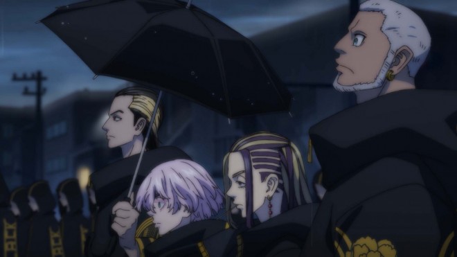 Scene cut from Tokyo Revengers: Three Deities Arc