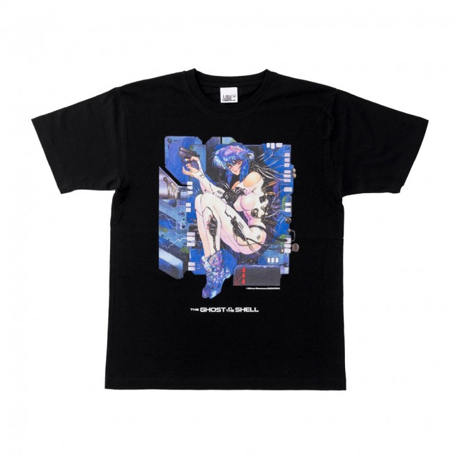【The Exhibition of The World of Shirow Masamune】T-shirt GHOST IN THE SHELL-A