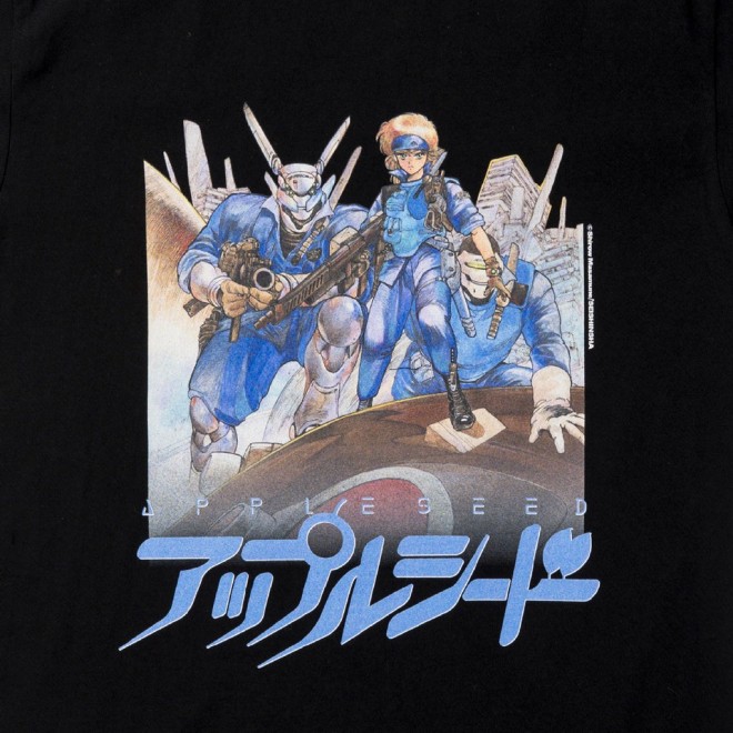 【The Exhibition of The World of Shirow Masamune】T-shirt APPLESEED_All