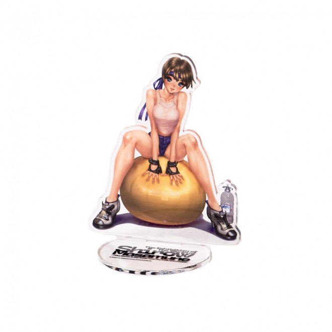 【The Exhibition of The World of Shirow Masamune】Acrylic standee exercise ball