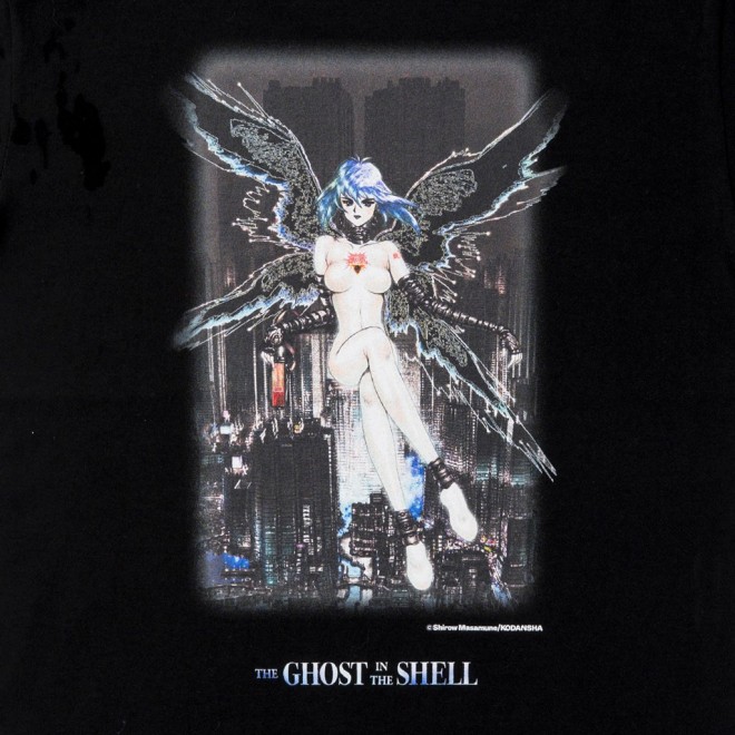 【The Exhibition of The World of Shirow Masamune】T-shirt GHOST IN THE SHELL-B