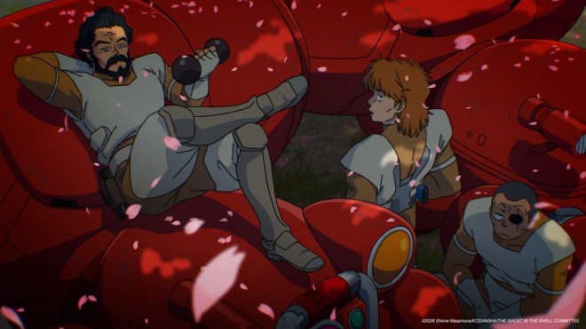 THE GHOST IN THE SHELL