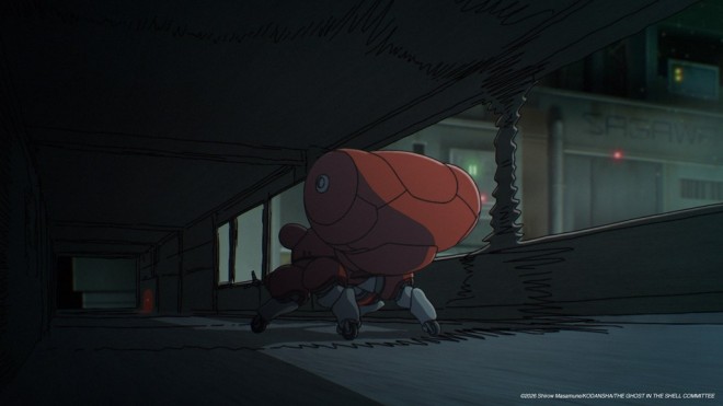 THE GHOST IN THE SHELL