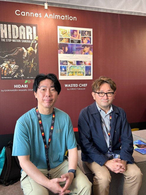 Hirao and producer Ryoichiro Matsuo
