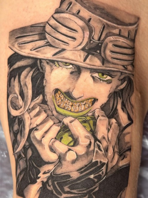 Gyro Zeppeli tattoo