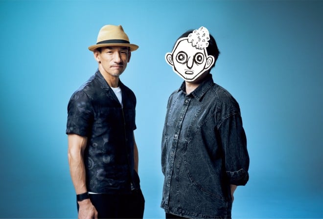 Hidetoshi Nakata and Muneyuki Kaneshiro