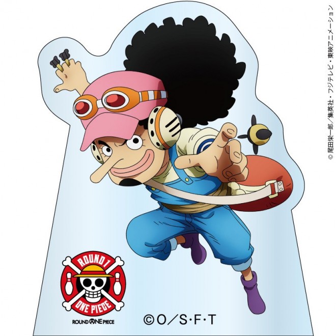 Round1 x ONE PIECE collaboration illustration merchandise: Chibi Character Acrylic Stand