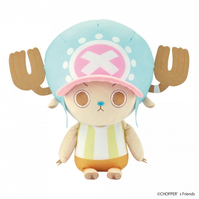 A Chopper plush featuring the ONE PIECE CHOPPER’s design appears as a crane game prize
