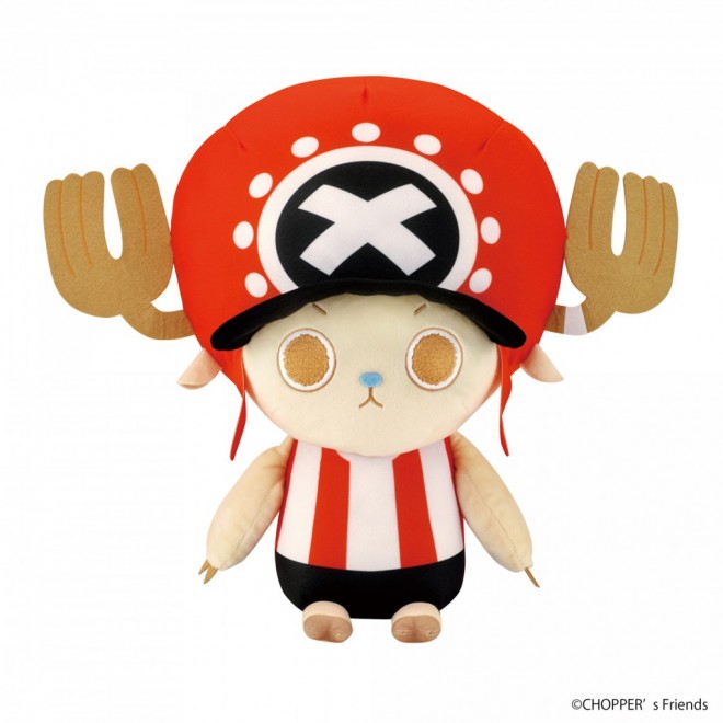 A Chopper plush featuring the ONE PIECE CHOPPER’s design appears as a crane game prize