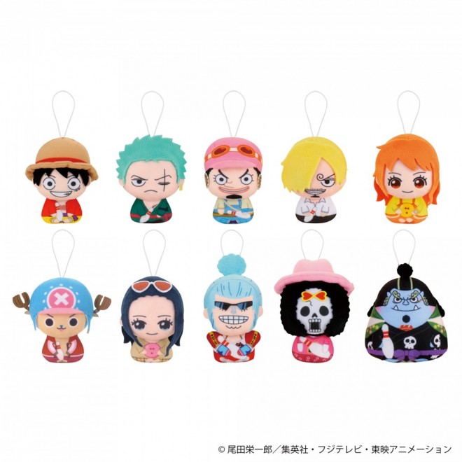 ONE PIECE Mini Plushes: Straw Hat Pirates