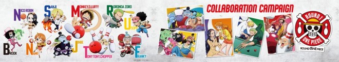 Large wall display decorations that immerse visitors in the world of ONE PIECE