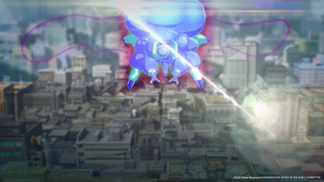 THE GHOST IN THE SHELL