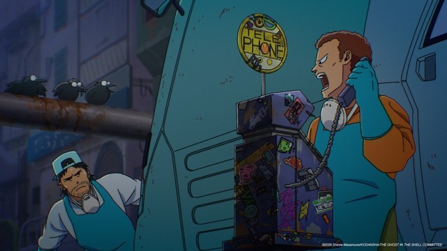 THE GHOST IN THE SHELL