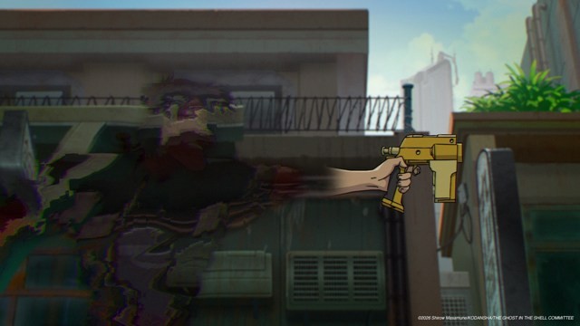 THE GHOST IN THE SHELL