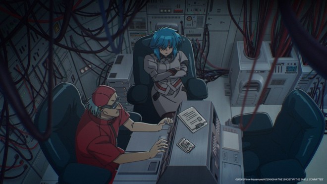 THE GHOST IN THE SHELL