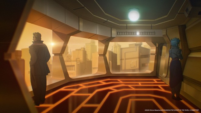THE GHOST IN THE SHELL