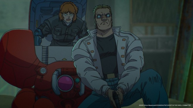 THE GHOST IN THE SHELL
