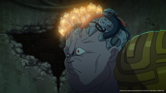 THE GHOST IN THE SHELL