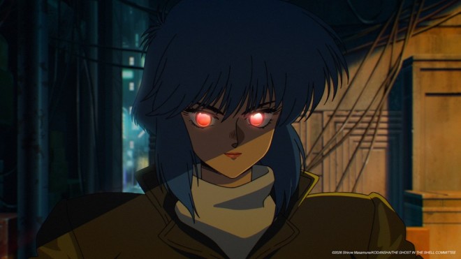 THE GHOST IN THE SHELL
