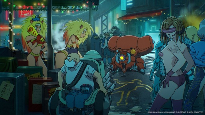 THE GHOST IN THE SHELL