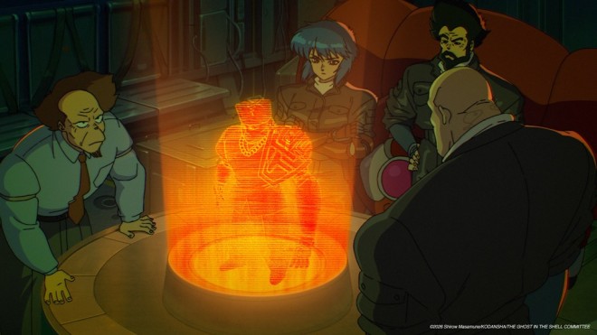 THE GHOST IN THE SHELL