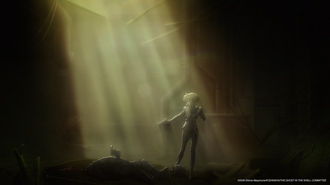 THE GHOST IN THE SHELL