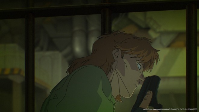 THE GHOST IN THE SHELL