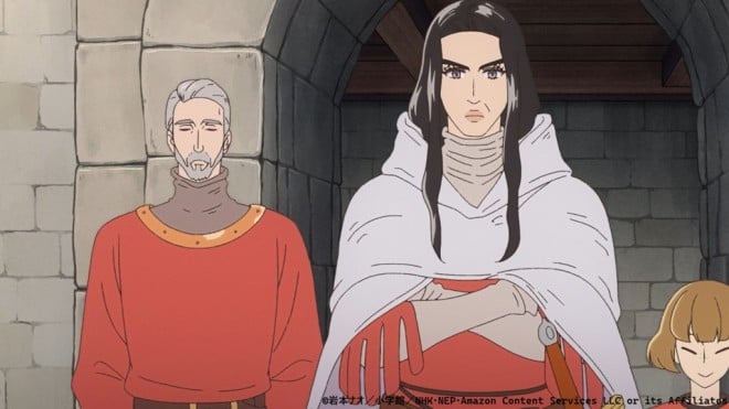 Scene from the first promotional video for the TV anime The Seven Knights of the Marronnier Kingdom