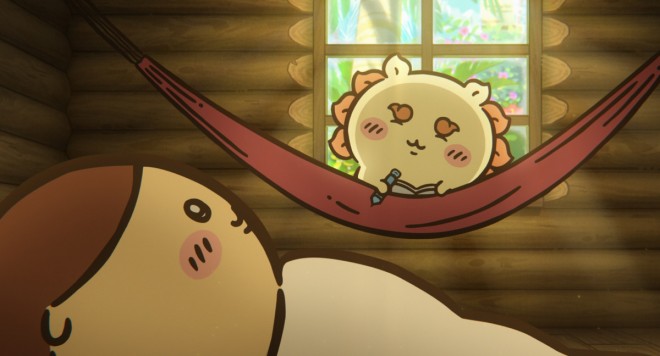 Scene still from Chiikawa the Movie: The Secret of Mermaid Island