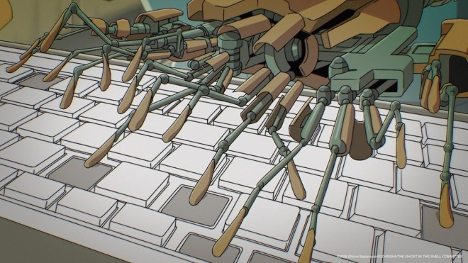 THE GHOST IN THE SHELL