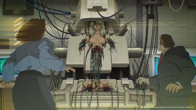 THE GHOST IN THE SHELL