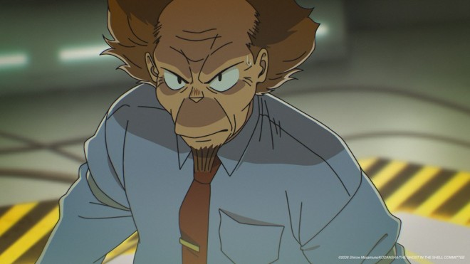 THE GHOST IN THE SHELL