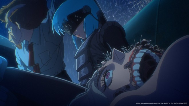THE GHOST IN THE SHELL