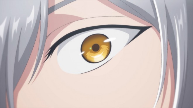 Still from the first main PV for the TV anime Matsurika Kanriden