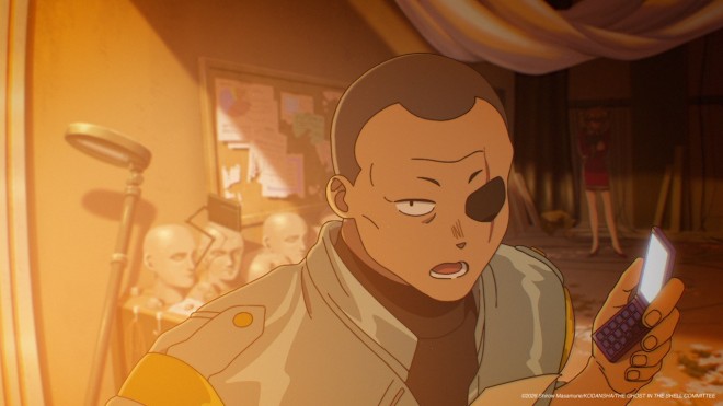 THE GHOST IN THE SHELL